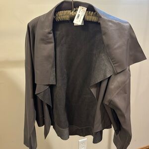 NWT Planet Vegan Leather Jacket